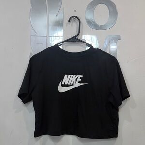 Nike Women's Classic Black Crop Top